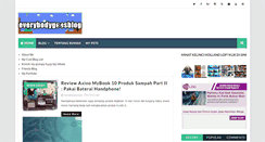 Desktop Screenshot of everybodygoesblog.com